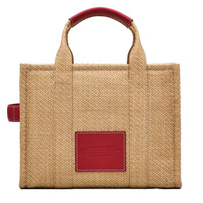 THE DAISY WOVEN MEDIUM TOTE BAG